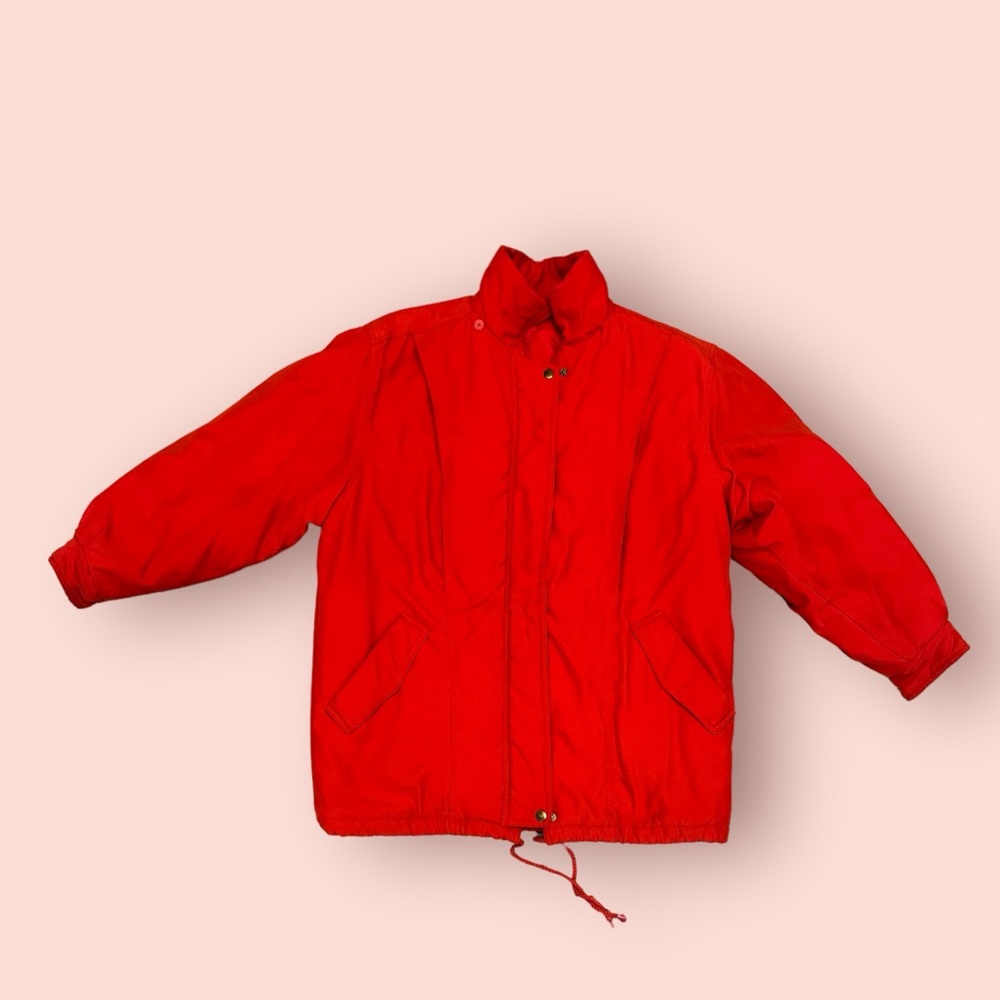 Vintage Jacqueline Ferrar red hombre jacket, size larger